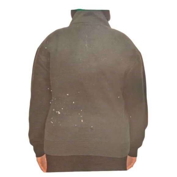 NEW Tuff Athletics 1/4 Zip Fleece Pullover | Green - Picture 2 of 5